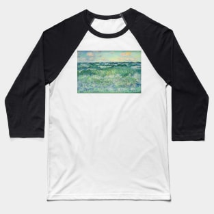 Marine, Pourville by Claude Monet Baseball T-Shirt